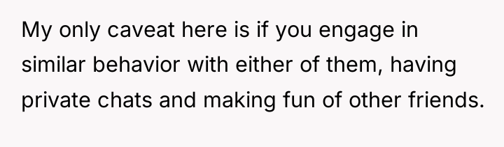 My only caveat here is if you engage in similar...
