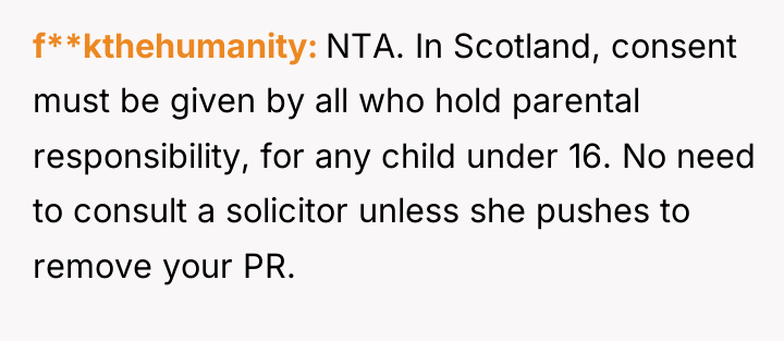 f**kthehumanity NTA. In Scotland, consent must be given by all...