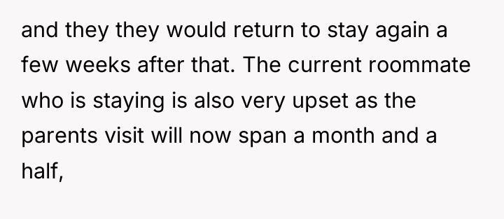 and they they would return to stay again a few...