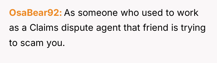 OsaBear92 As someone who used to work as a Claims...