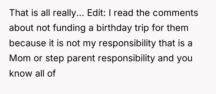 That is all really... Edit: I read the comments about...