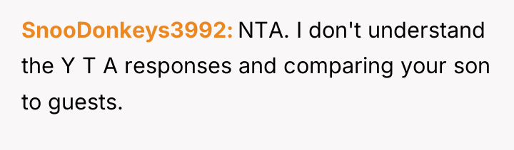 SnooDonkeys3992 NTA. I don't understand the Y T A responses...