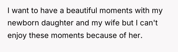 I want to have a beautiful moments with my newborn...