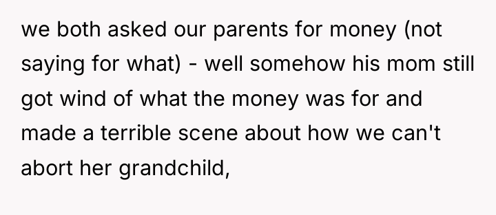 we both asked our parents for money (not saying for...