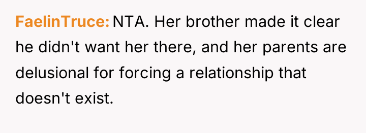 FaelinTruce NTA. Her brother made it clear he didn't want...