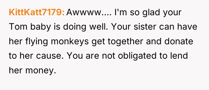 KittKatt7179 Awwww.... I'm so glad your Tom baby is doing...