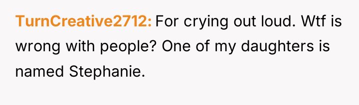 TurnCreative2712 For crying out loud. Wtf is wrong with people?...