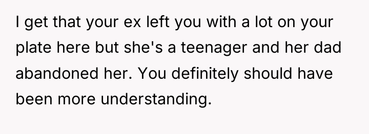I get that your ex left you with a lot...