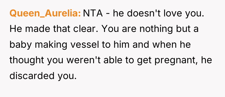 Queen_Aurelia NTA - he doesn't love you. He made that...