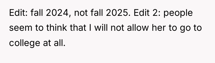 Edit: fall 2024, not fall 2025. Edit 2: people seem...
