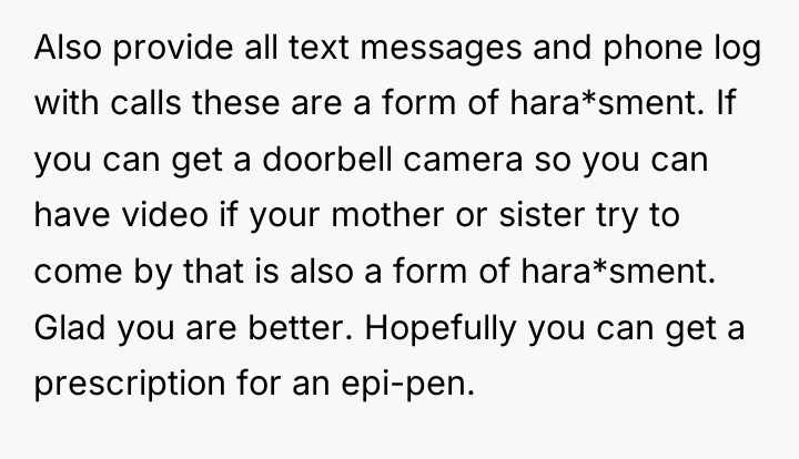 Also provide all text messages and phone log with calls...
