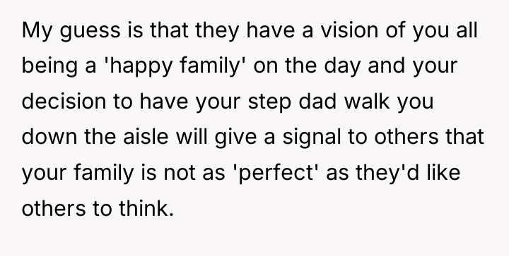 My guess is that they have a vision of you...
