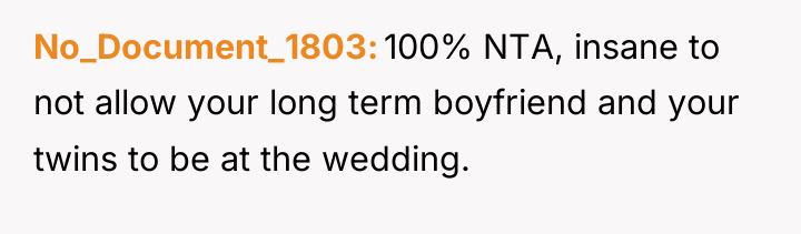No_Document_1803 100% NTA, insane to not allow your long term...