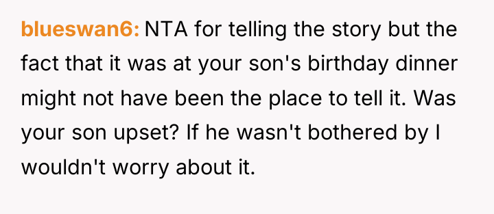 blueswan6 NTA for telling the story but the fact that...