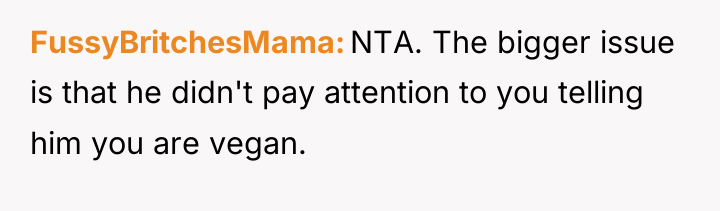 FussyBritchesMama NTA. The bigger issue is that he didn't pay...