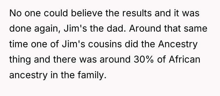 No one could believe the results and it was done...