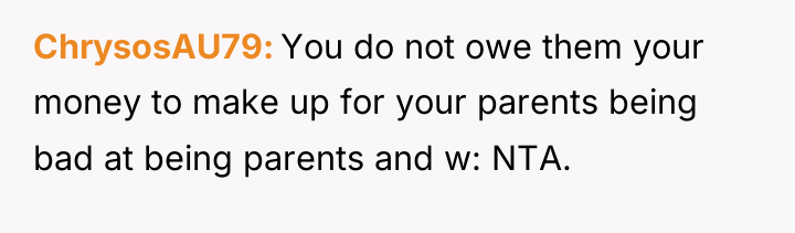 ChrysosAU79 You do not owe them your money to make...