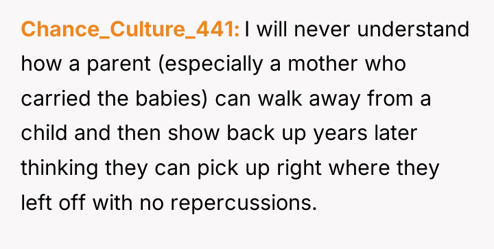 Chance_Culture_441 I will never understand how a parent (especially a...