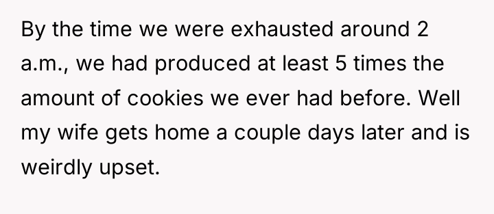 By the time we were exhausted around 2 a.m., we...