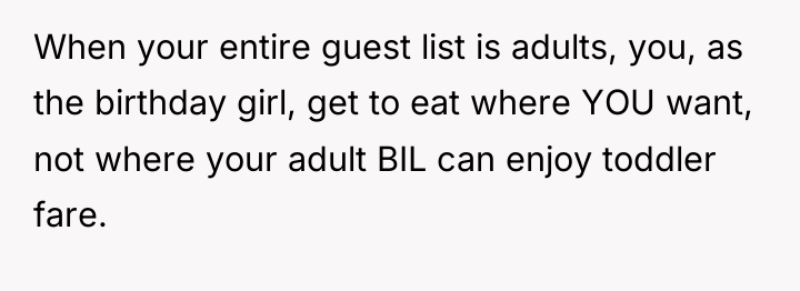 When your entire guest list is adults, you, as the...