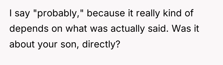 I say "probably," because it really kind of depends on...