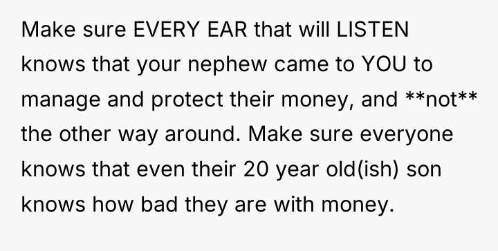 Make sure EVERY EAR that will LISTEN knows that your...