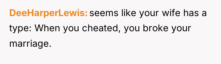 DeeHarperLewis seems like your wife has a type: When you...
