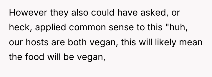 However they also could have asked, or heck, applied common...