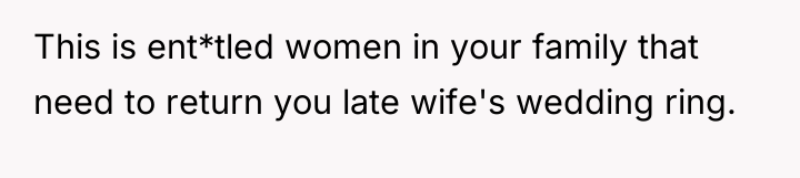 This is ent*tled women in your family that need to...