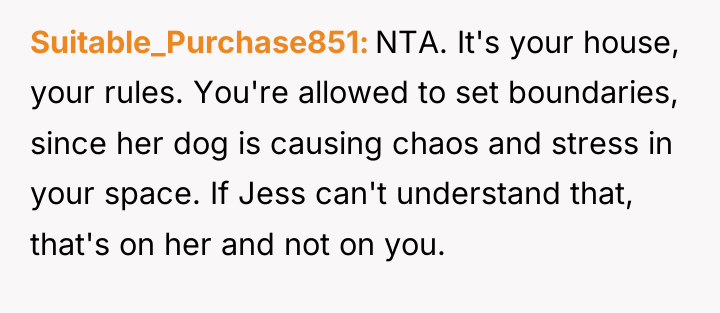 Suitable_Purchase851 NTA. It's your house, your rules. You're allowed to...