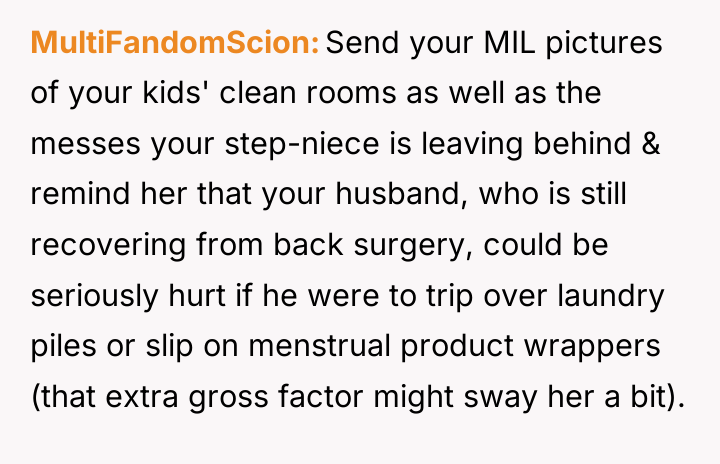MultiFandomScion Send your MIL pictures of your kids' clean rooms...