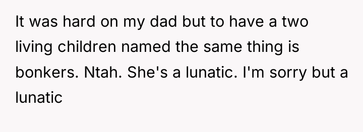 It was hard on my dad but to have a...