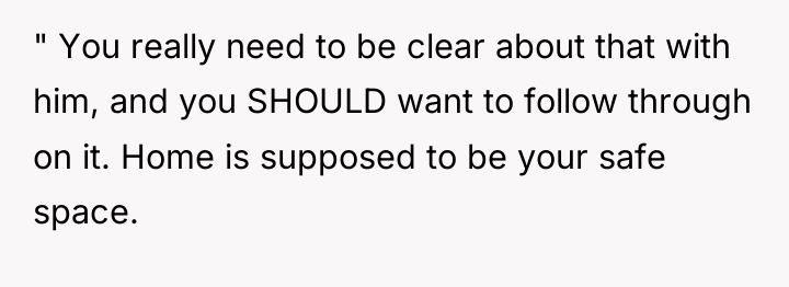 " You really need to be clear about that with...