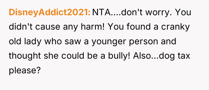 DisneyAddict2021 NTA....don't worry. You didn't cause any harm! You found...