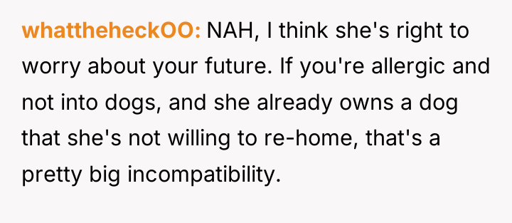whattheheckOO NAH, I think she's right to worry about your...