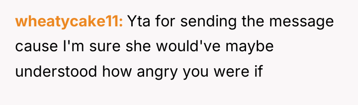 wheatycake11 Yta for sending the message cause I'm sure she...
