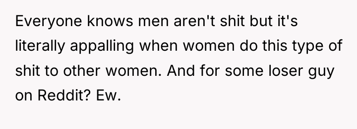 Everyone knows men aren't shit but it's literally appalling when...