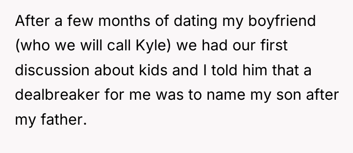 After a few months of dating my boyfriend (who we...