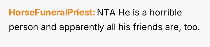 HorseFuneralPriest NTA He is a horrible person and apparently all...