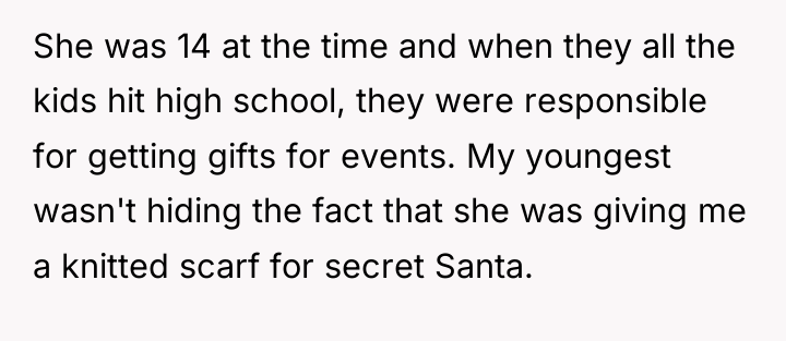 She was 14 at the time and when they all...
