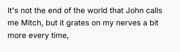It's not the end of the world that John calls...