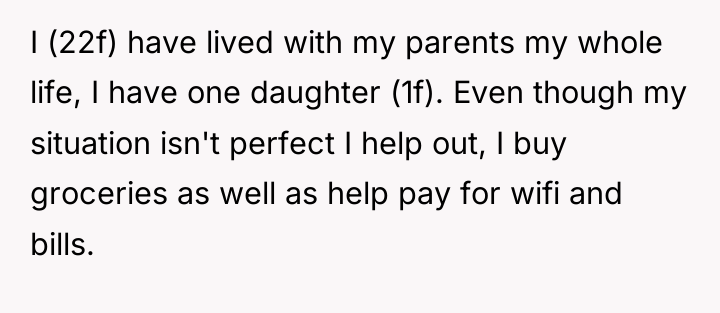 I (22f) have lived with my parents my whole life,...