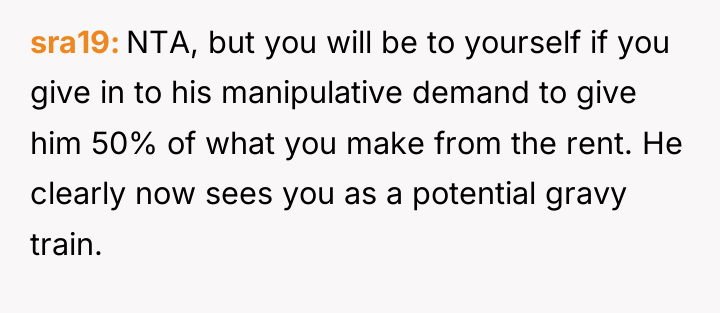 sra19 NTA, but you will be to yourself if you...