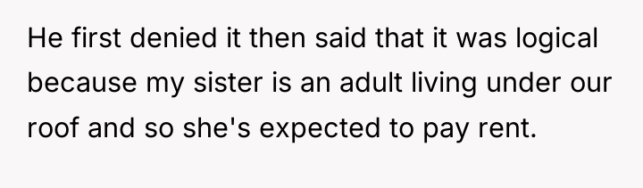 He first denied it then said that it was logical...