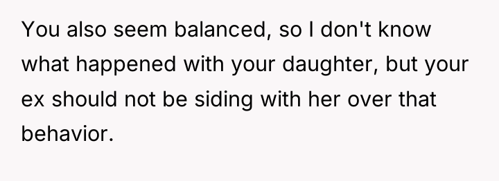 You also seem balanced, so I don't know what happened...