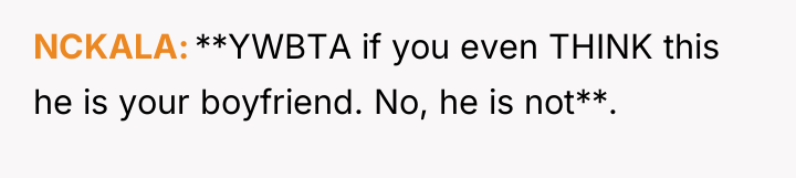 NCKALA **YWBTA if you even THINK this he is your...