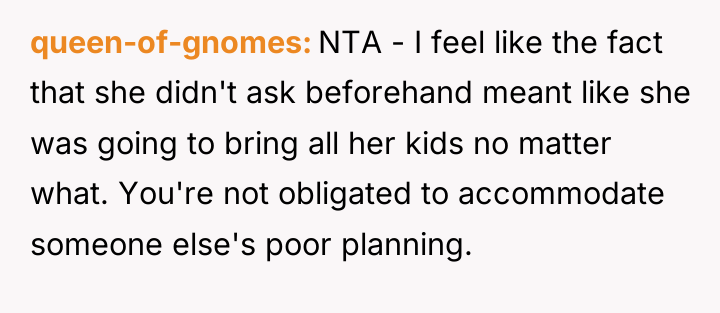queen-of-gnomes NTA - I feel like the fact that she...