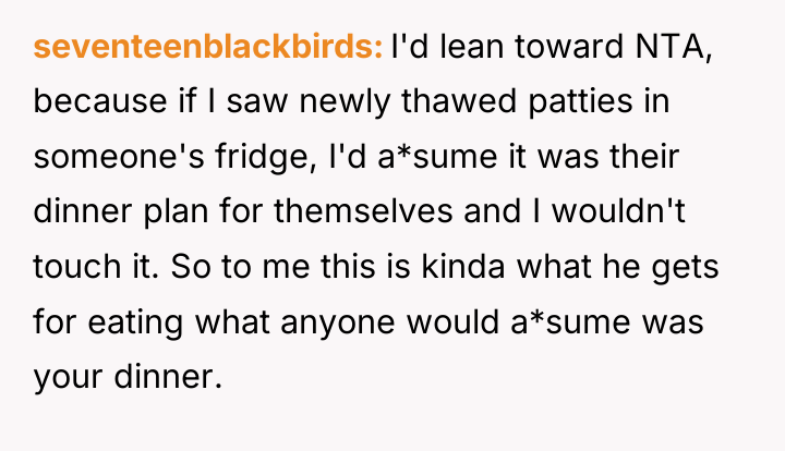 seventeenblackbirds I'd lean toward NTA, because if I saw newly...
