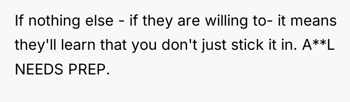 If nothing else - if they are willing to- it...