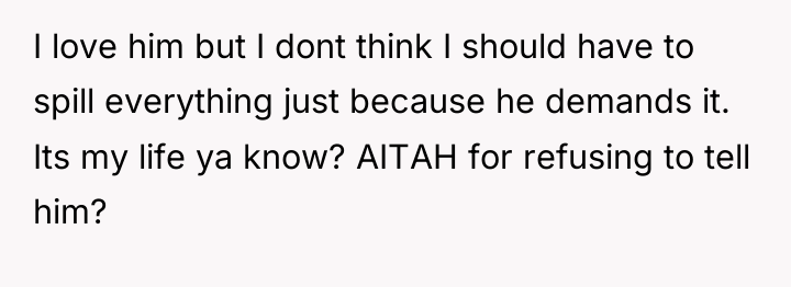 I love him but I dont think I should have...